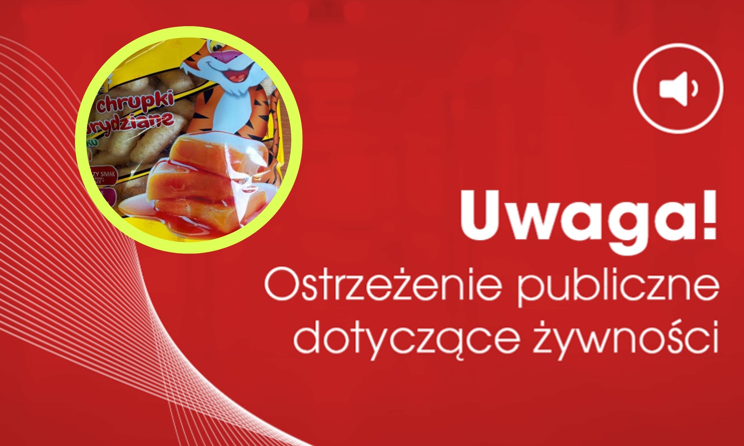 Sanepid z pilnym komunikatem. Nie jedz, jeśli masz alergię