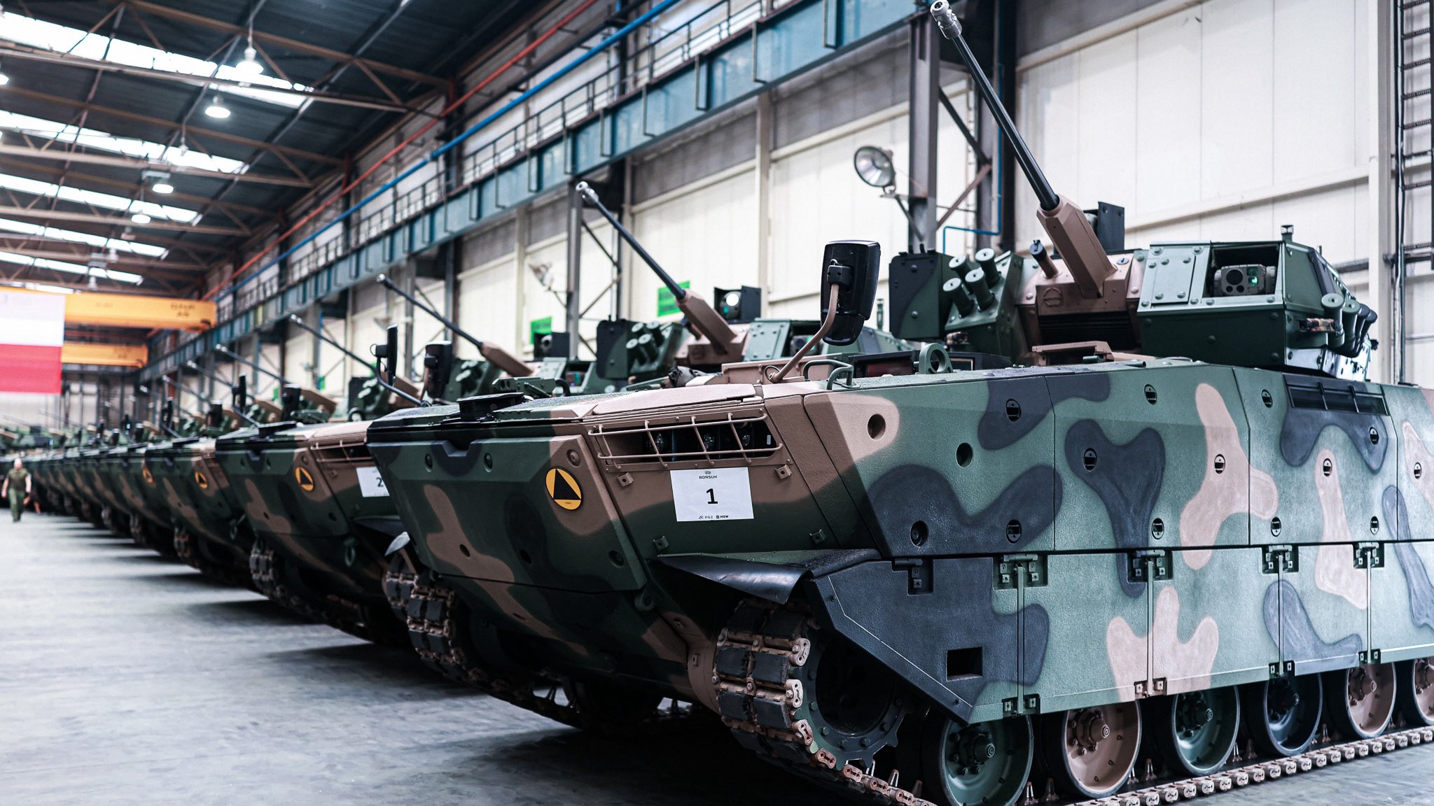 Borsuk odebrany przez Wojsko Polskie. Nowe pojazdy bojowe