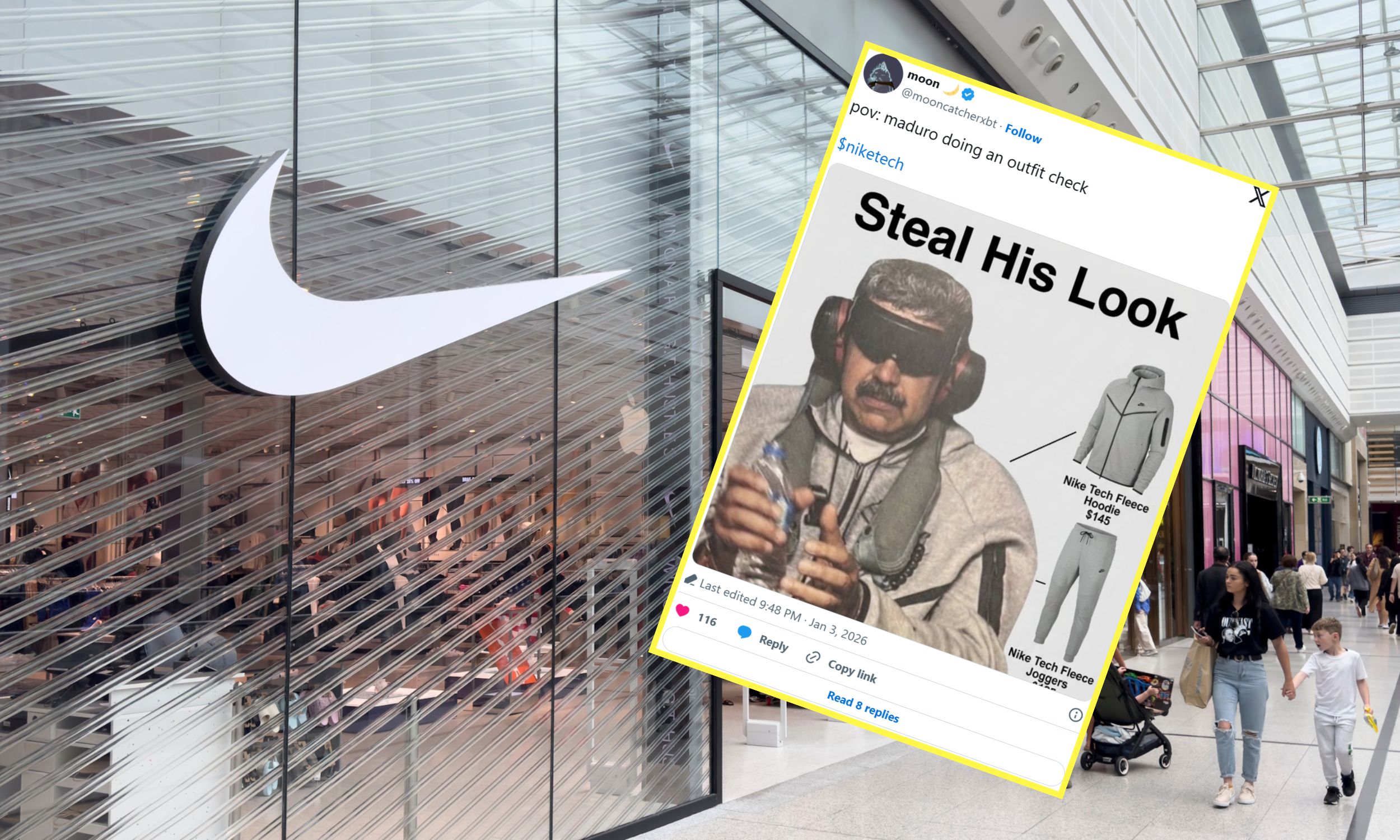 Nieoczekiwany efekt ataku na Wenezuelę. Dresy biją rekordy sprzedaży