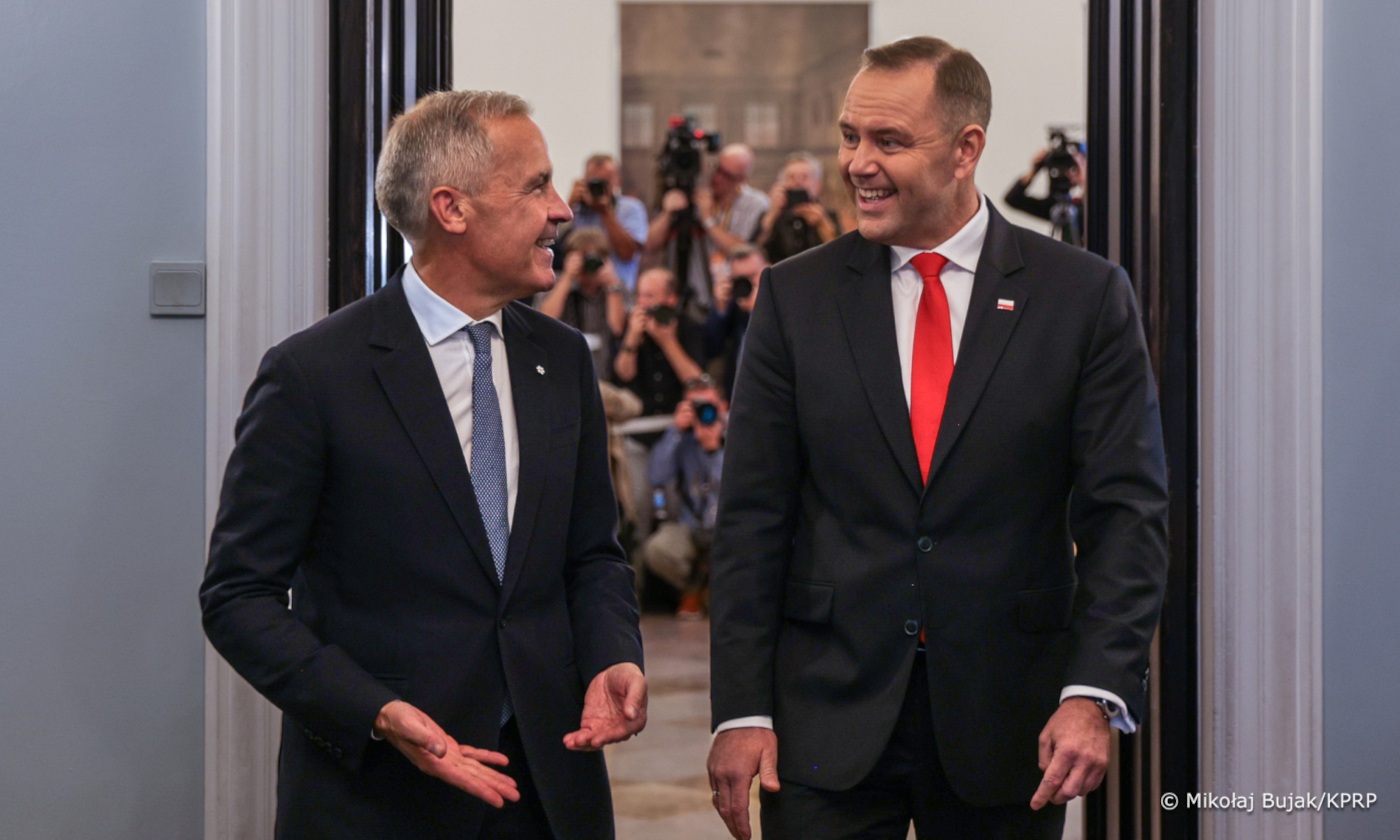 Karol Nawrocki ugościł premiera Kanady. Omówili kluczowe kwestie