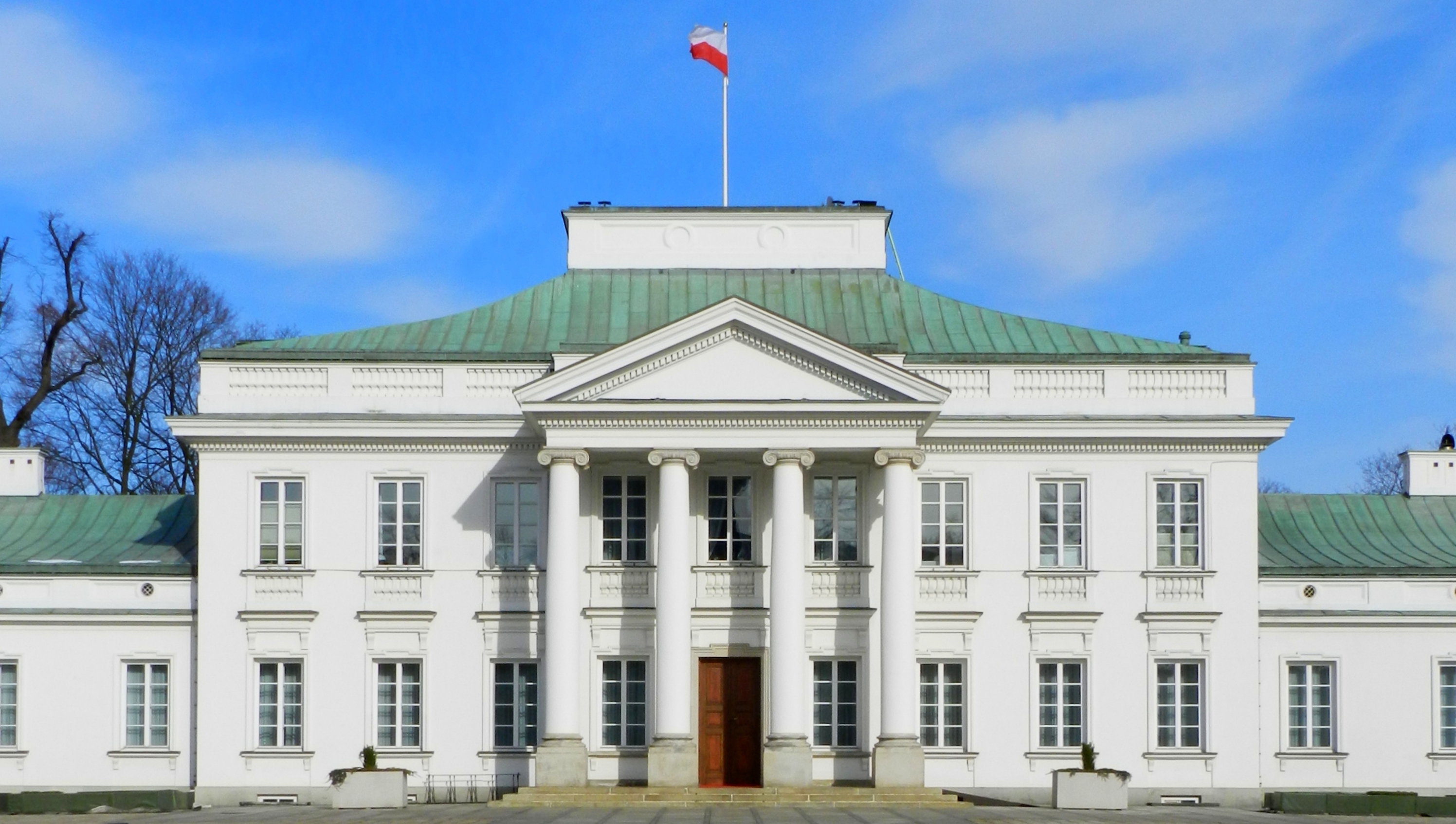 Dron nad budynkami rządowymi. Zatrzymano dwóch Białorusinów