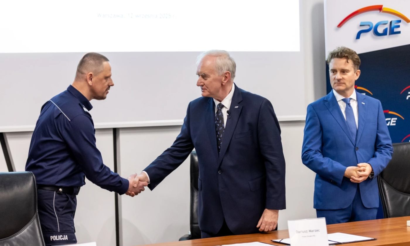 PGE idzie na współpracę z Policją. Mowa o 5 latach