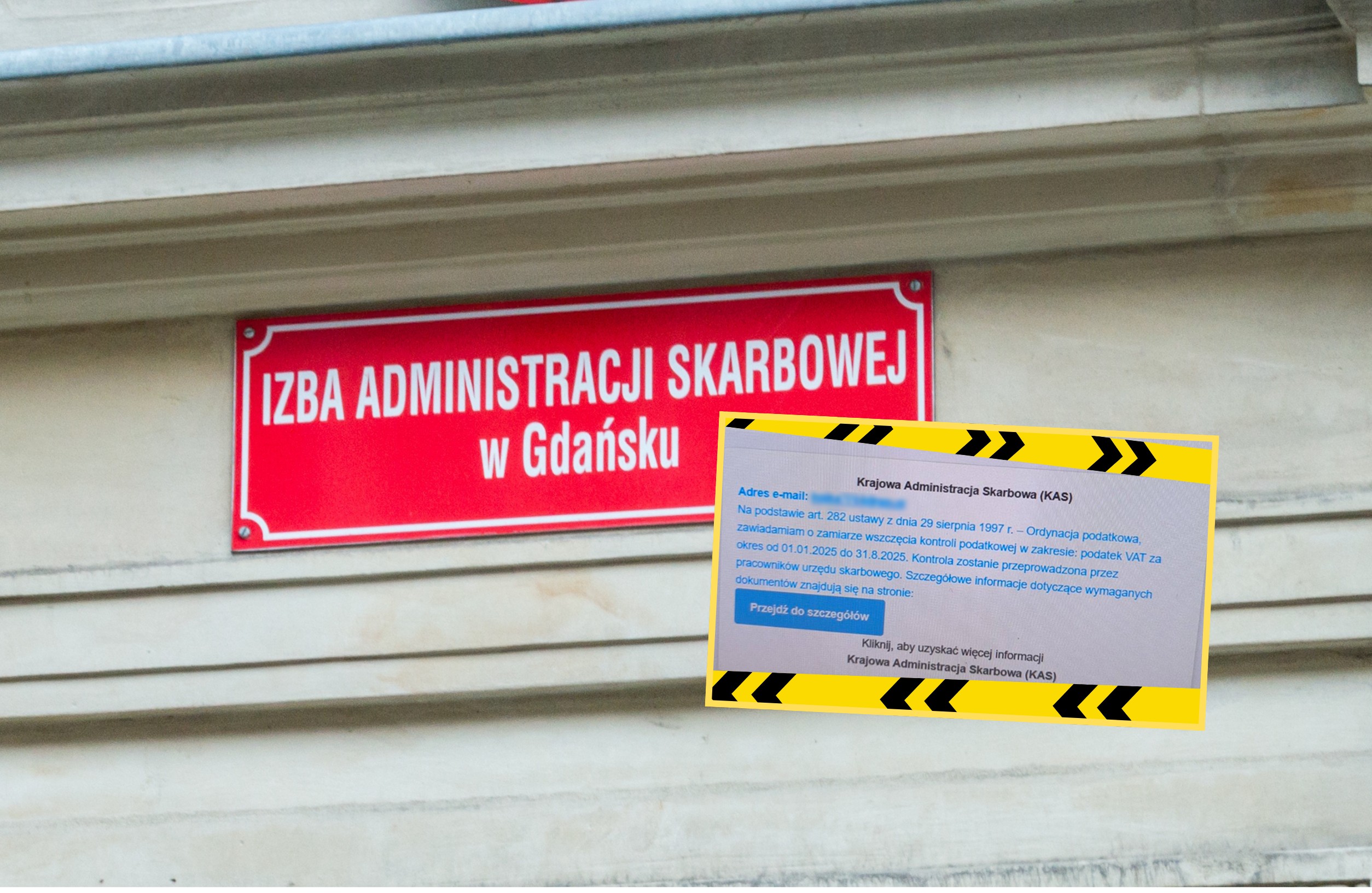 Uwaga na wiadomości "od Krajowej Administracji Skarbowej". To pułapka
