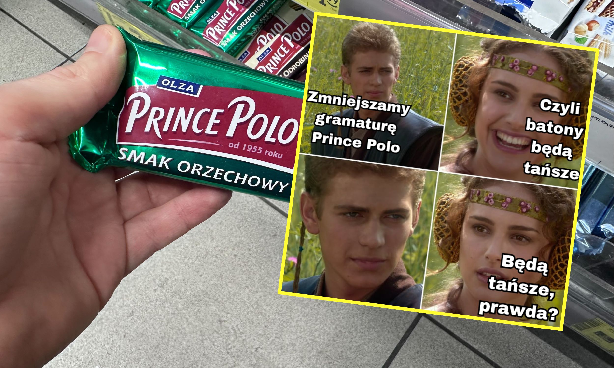Afera o wafelki Prince Polo. Są mniejsze, a zapłacisz więcej
